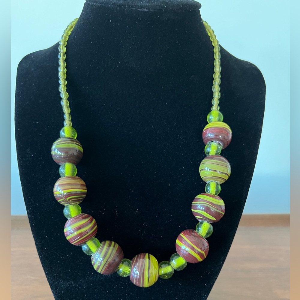 Glass Bead Necklace
